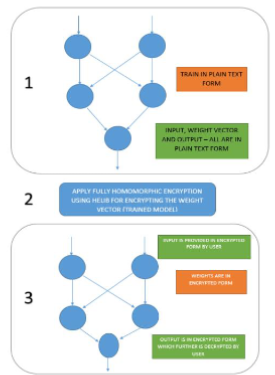 Conceptual Idea of Privacy Preserving Inference