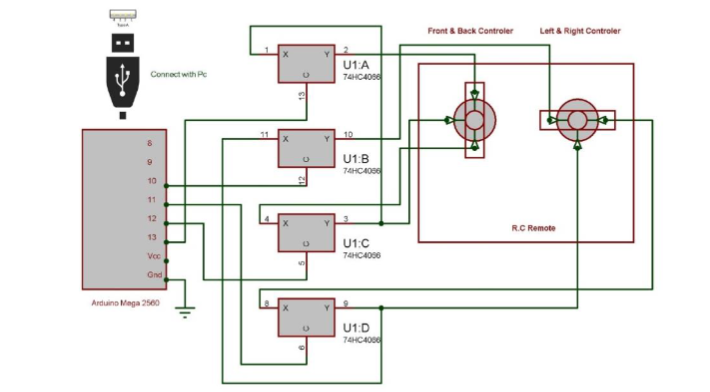 Block Diagram of Interfacing Circuit